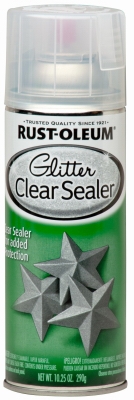 Specialty Glitter Spray Sealer, Clear, 10.25-oz.