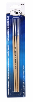 3PK BLU PRM BRUSH Kit