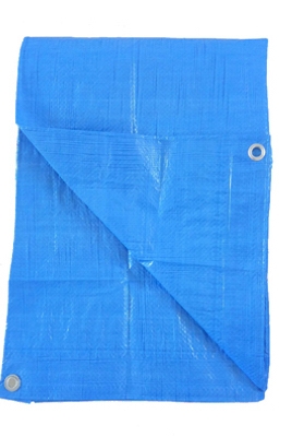 10x12 BLU LD Poly Tarp