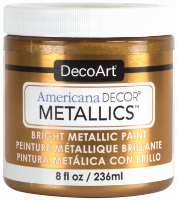 Americana Decor Metallics Old Gold 8OZ