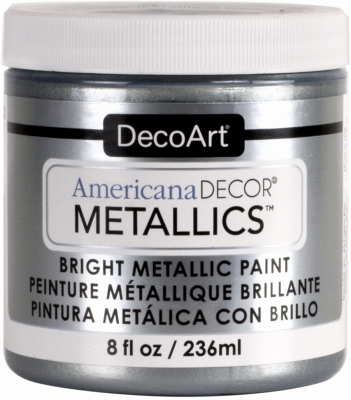Americana Decor Metallics Silver 8OZ