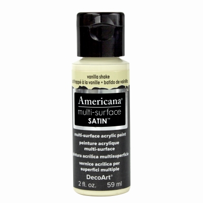 Americana Multi Surface Satin Vanilla Shake 2OZ