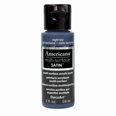 Americana Multi Surface Satins Night Sky 2OZ