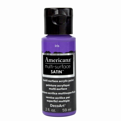 Americana Multi Surface Satins Iris 2OZ