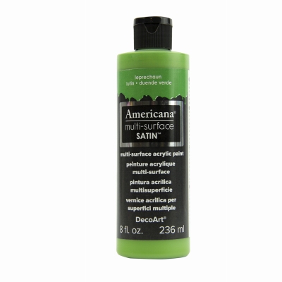 Americana Multi-Surface Acrylic Paint, Leprechaun, 8-oz.