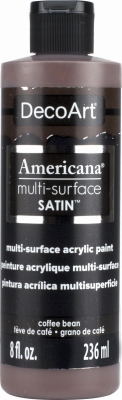 Americana Multi-Surface Acrylic Paint, Coffee Bean, 8-oz.