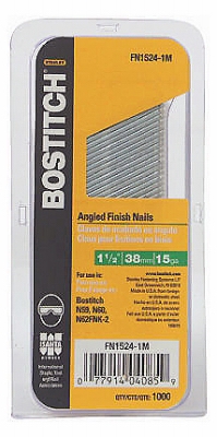 1,000-Pack 1-1/2 Inch 15-Gauge Finish Nails