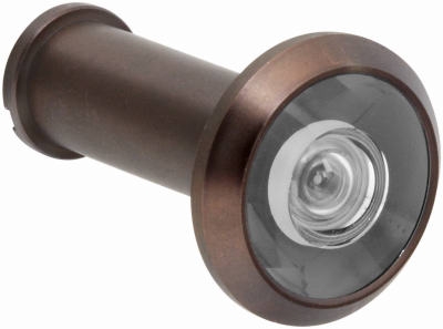 Antique Bronze Door Viewer