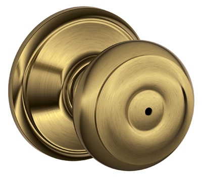 Georgian-Design Antique Brass Latch