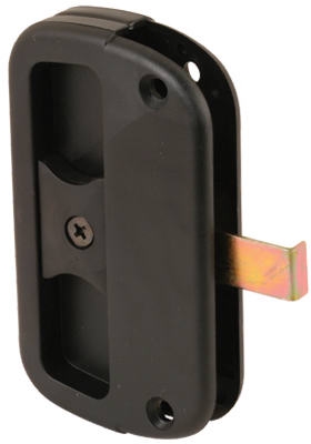 Sliding Screen Door Latch & Pull, Black