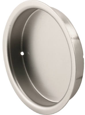 2-Pack 2-1/8-Inch Satin Nickel Closet Door Finger Pull