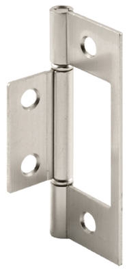 Bi-Fold Door Hinge, Satin Nickel, 2-Pk.