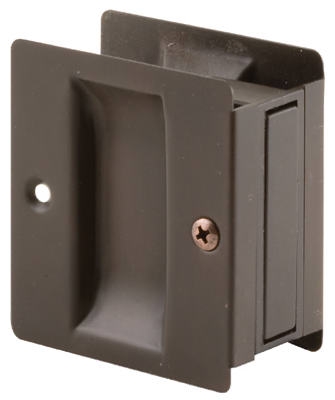 2-1/2 x 1-3/8-Inch Solid-Brass Pocket Door Pull