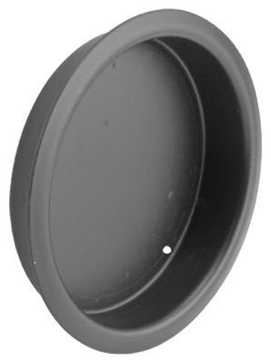 2-Pack 2-1/8-Inch Bronze Round Closet Door Mortise Pull