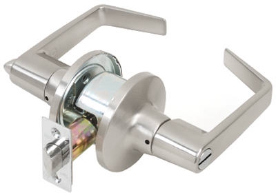 Light-Duty Commercial Satin-Finish Privacy Lever
