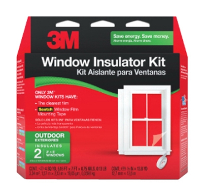 Outdoor Window Insulator Kit, 2 Pk.