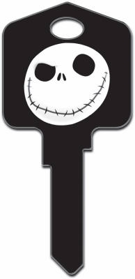 Disney Jack Skellington Nightmare Painted Key Blank