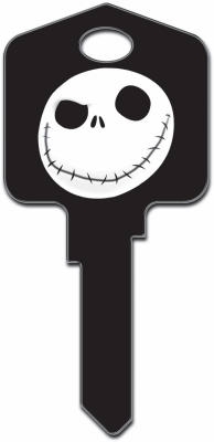 Disney Jack Skellington Nightmare Painted Key Blank