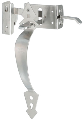 Ornamental Gate Latch, Stainless Steel