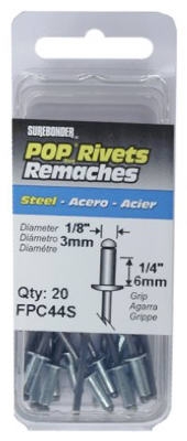 20-Pack Medium Steel Rivet