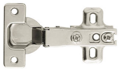 Nickel Plated 110 Degree Face Frame Hinges, 10-Pk.