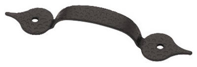 Flat Black Hammercraft Cabinet Pulls, 3.5-In., 2-Pk.