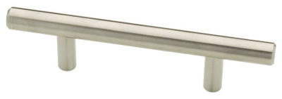 Stainless Steel Bar Cabinet Pull, 3-In., 4-Pk.
