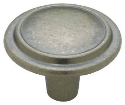 Antique Iron Top Ring Round Cabinet Knob, 10-Pk.