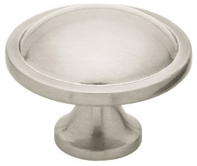 Satin Nickel Contempo Cabinet Knob, 10-Pk.