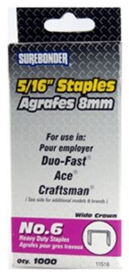 #6 5/16 inch HD Staple
