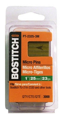3000CT 1 inch 23GA Pin Nail