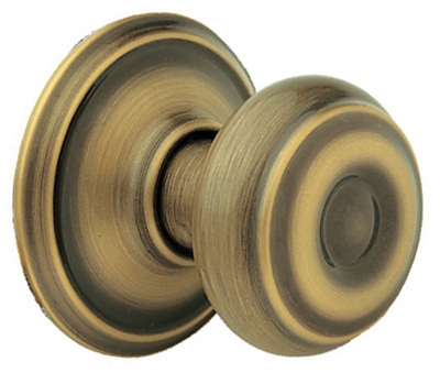 Antique Brass Georgian Entry Lockset