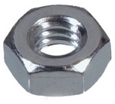 100-Pack 1/4-20 Hex Nuts