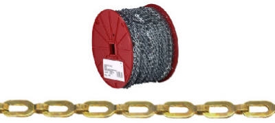 1/0 Brass Safety Chain, 250', Sold In Store by the Foot