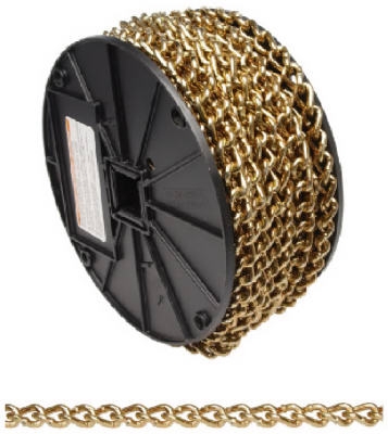 #2 Brass Machine Chain, 70', Sold In Store by the Foot