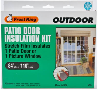 Outdoor Patio Door Insulation Kit, 84 x 110-In.