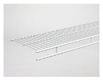 Wardrobe Wire Shelf, White, 12-In. x 12-Ft., Must Purchase in Quantities of 6