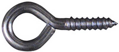 Screw Eye, #108 Medium, 1-17/32-In., 5-Pk.