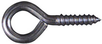 Screw Eye, #110 Medium, 1-5/16-In., 8-Pk.