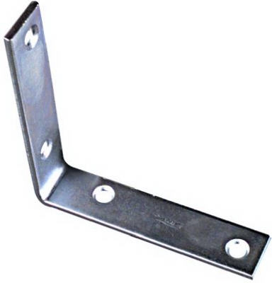4 x 7/8-In. Zinc Corner Iron