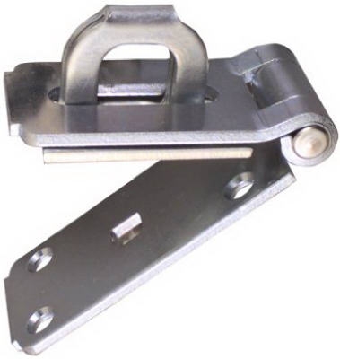 Zinc Hinge Hasp, 7.25-In.