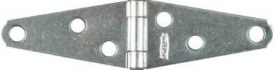 2-Pk., 2-In. Zinc Strap/Gate Hinges