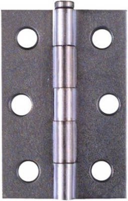Zinc Hinges, Narrow, Light-Duty, 2-Pk., 2-Pk., 2.5 x 1-11/16-In.