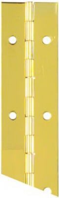 1.5 x 48-In. Brass Continuous Hinge