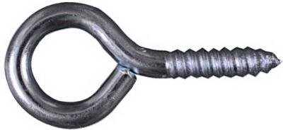 Screw Eye, #6 Large, 1-15/16-In., 4-Pk.
