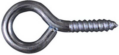 Screw Eye, #8 Large, 1-5/8-In., 6-Pk.