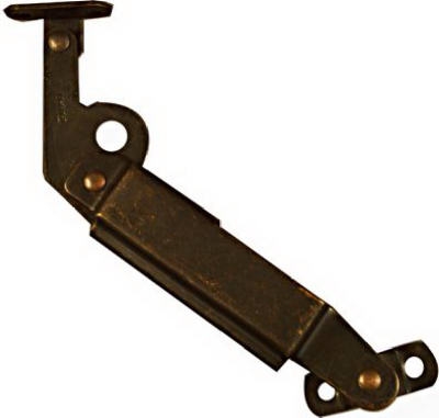 Antique Brass Center Lid Support