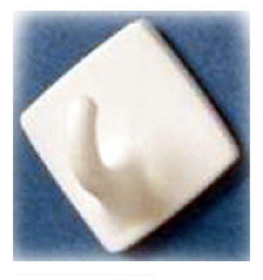 2-Pack Square Single Hooks