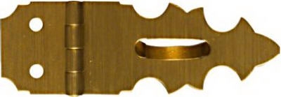5/8x1-7/8-Inch Antique Brass Hasp