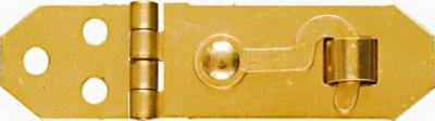 .75 x 2.75-In. Brass Hasp